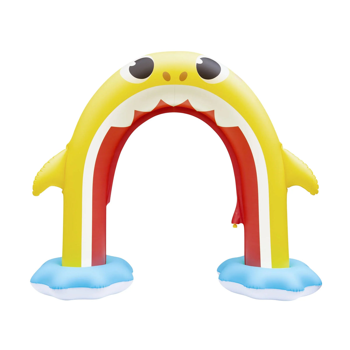 Pinkfong Baby Shark 5ft Inflatable Rainbow Arch, Backyard moisture Sprinkler Summer Fun (Ages 2+)