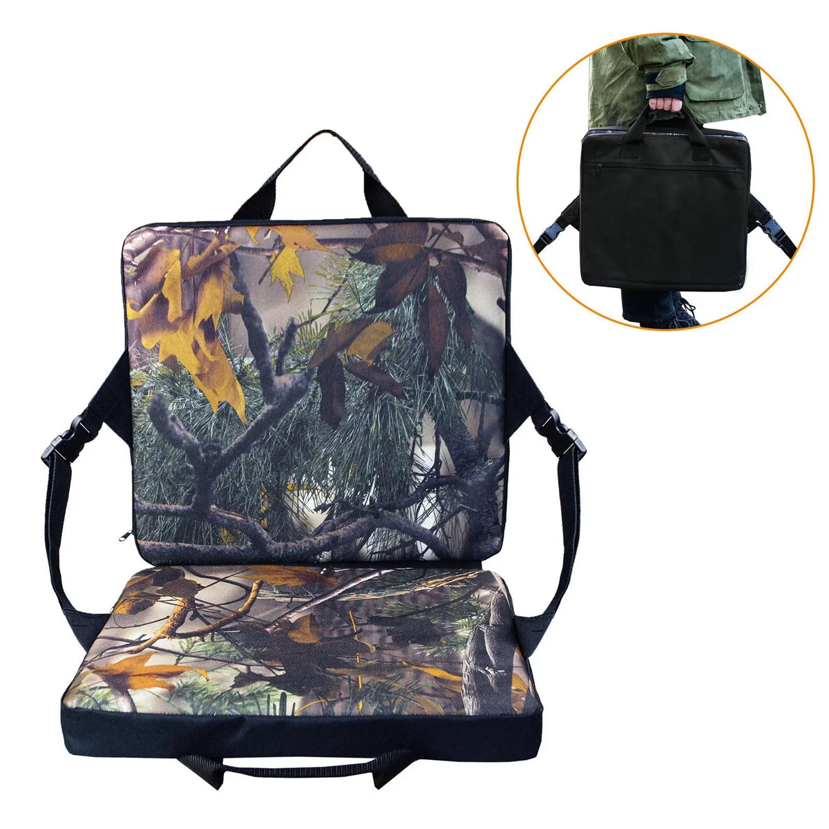 Folding Cushion Adjustable Backrest Seat Support Practical Floor Stadium Seat for Concerts Picnic Outdoor Camping Accessories