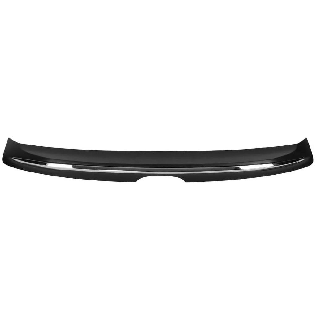 Ikon Motorsports appropriate with 18-23  Camry LE MD Style Rear Trunk Spoiler Wing With Chrome Trim 2018 2019 2020 2021
