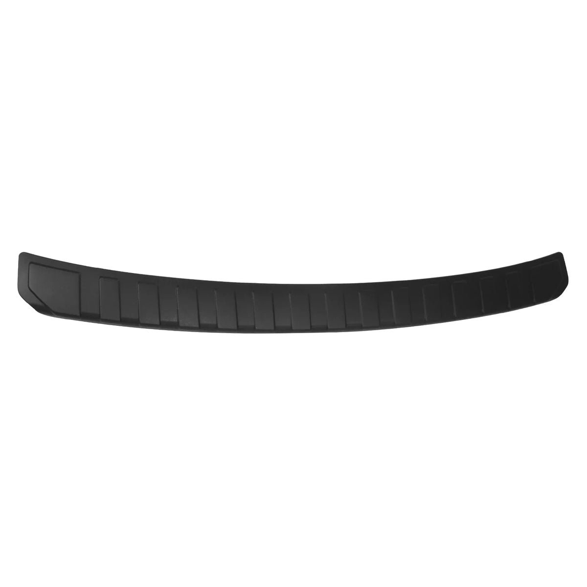 Ikon Motorsports Rear Bumper Protector Trim matching With 2018-2023 Subaru Forester 5th, Unpainted Black Factory Style PP Trunk Sill Trim Plate protector Guard Scratch protector Pad