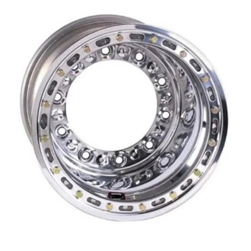 Weld Racing 735B-51857-6 Magnum Sprint 15x18 Wheel With shield