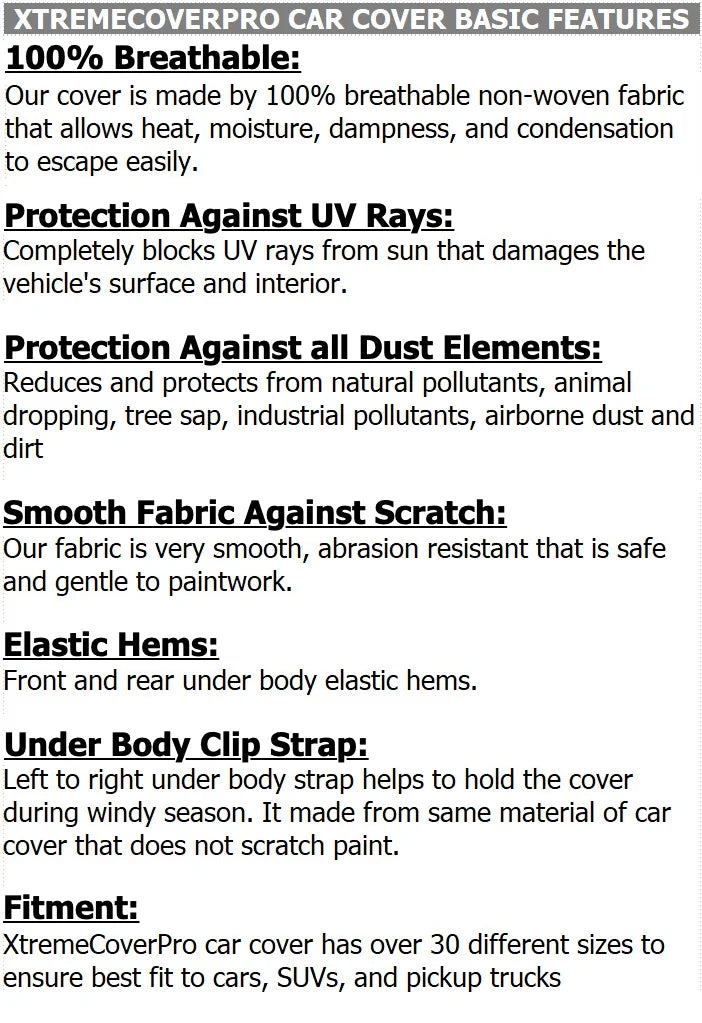 Car wrap fits 2012 2013 2014 2015 Mercedes-Benz ML350 ML500 ML550 ML63 XCP XtremeCoverPro Pro Series Black
