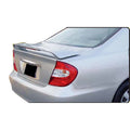 Ikon Motorsports Rear Trunk Boot Deck Lid Spoiler Wing Lip W/LED Brake Light 2002-2006  Camry OE Factory Style ABS Plastic Unpainted Gray Primer
