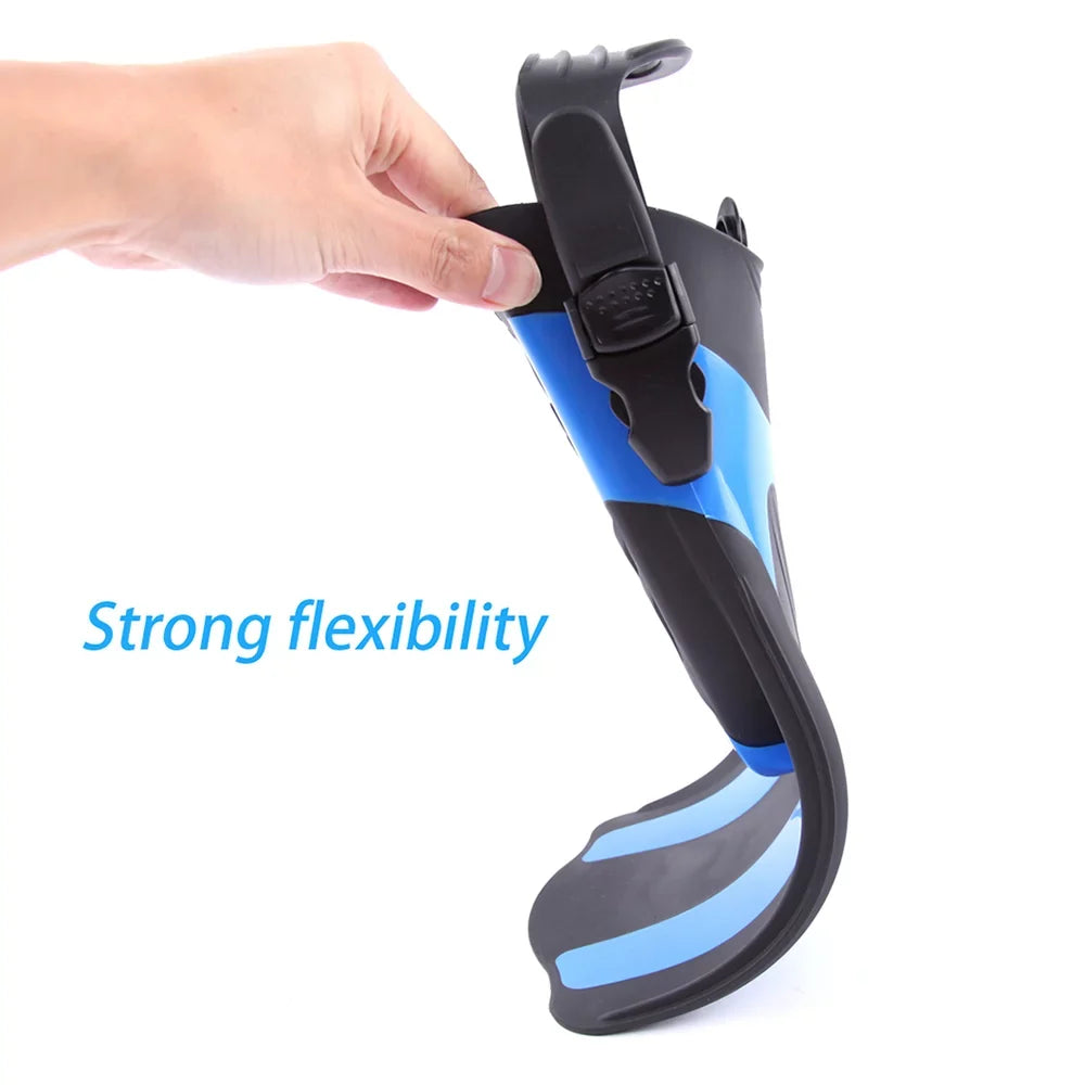 WHALE Adjustable Heel Swim Fins Perfect for Snorkeling and aqua