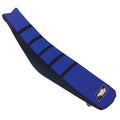 Motoseat Ribbed Traction Seat shield Black/Blue/Black matching With Yamaha YZ125X 2020