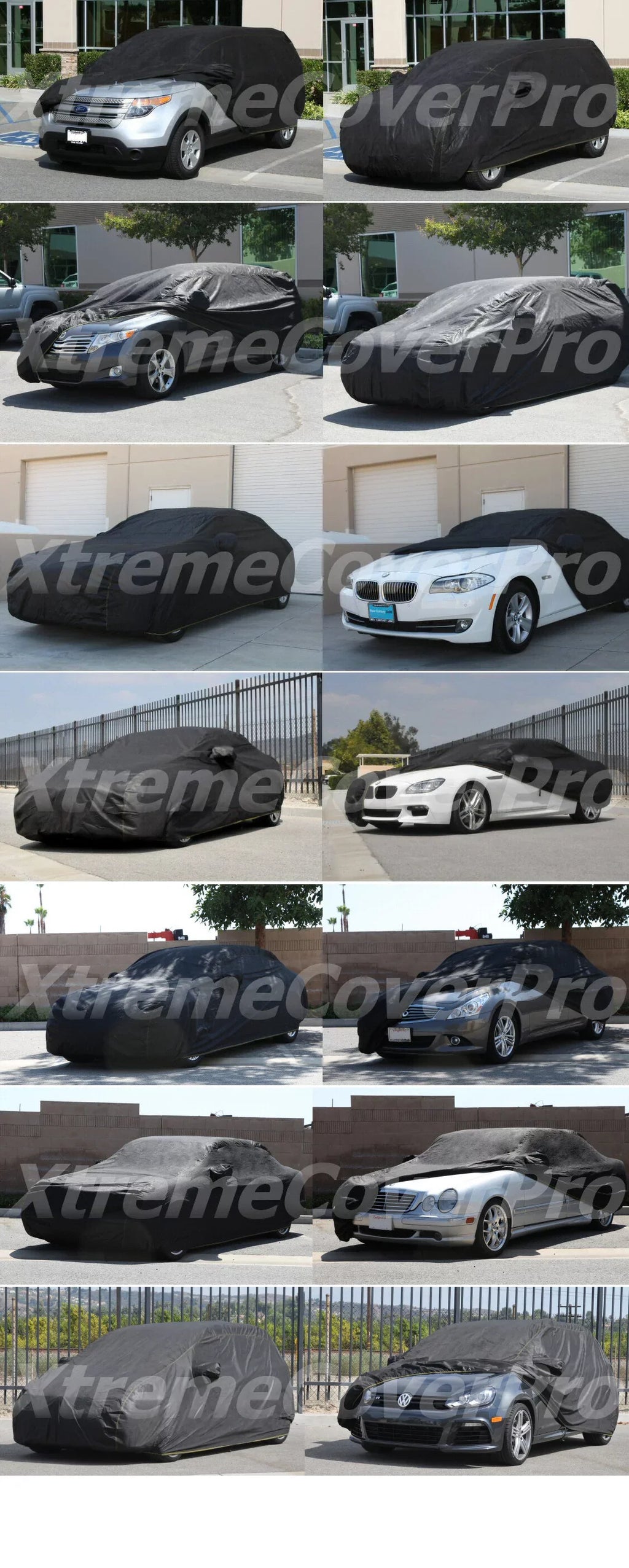 Car wrap fits 2012 2013 2014 2015 Mercedes-Benz ML350 ML500 ML550 ML63 XCP XtremeCoverPro Pro Series Black