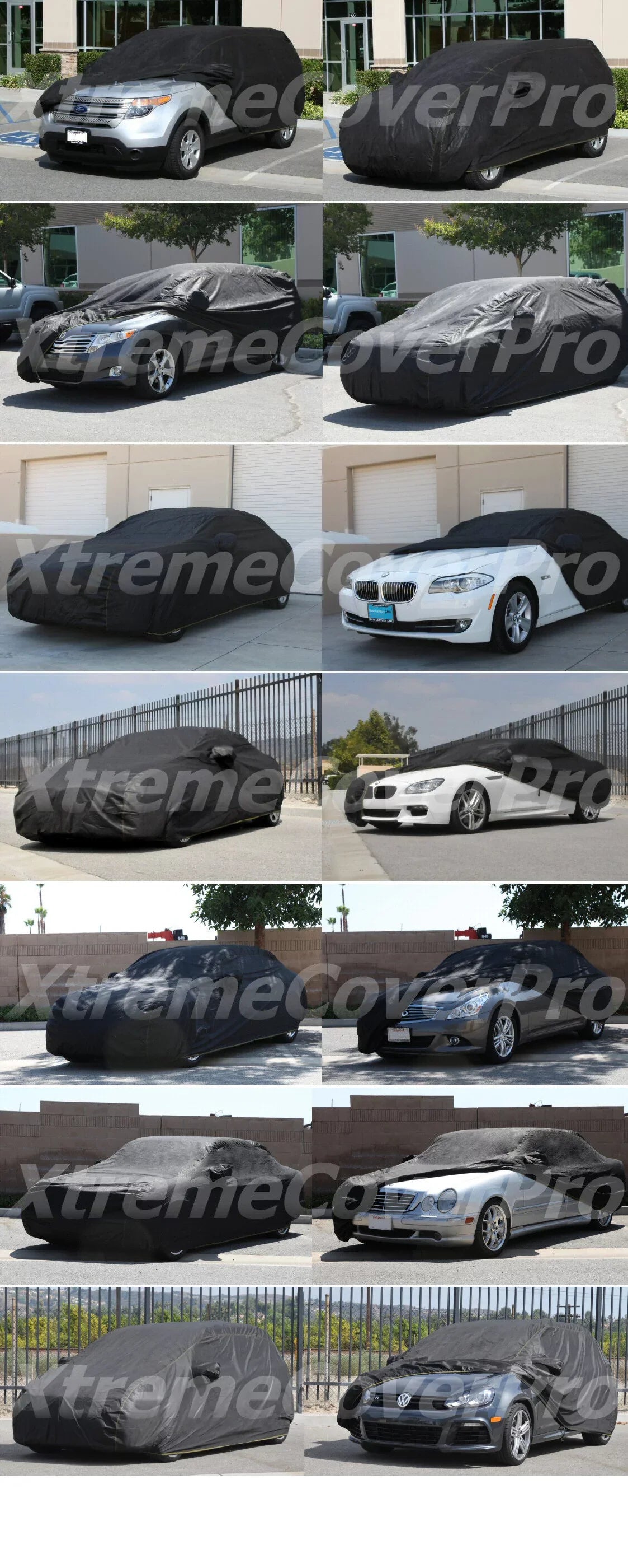 Car wrap fits 2012 2013 2014 2015 Mercedes-Benz ML350 ML500 ML550 ML63 XCP XtremeCoverPro Pro Series Black