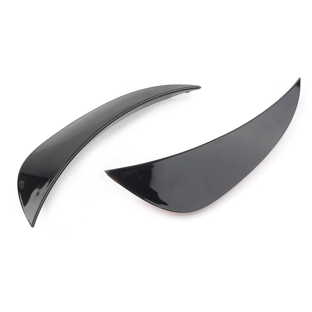 ZS Auto Front Bumper Air Vent protector Trim Glossy Black ABS For Mercedes Benz W205 AMG C-Class C180 C200 C300 C400 2015 2016 2017 2018