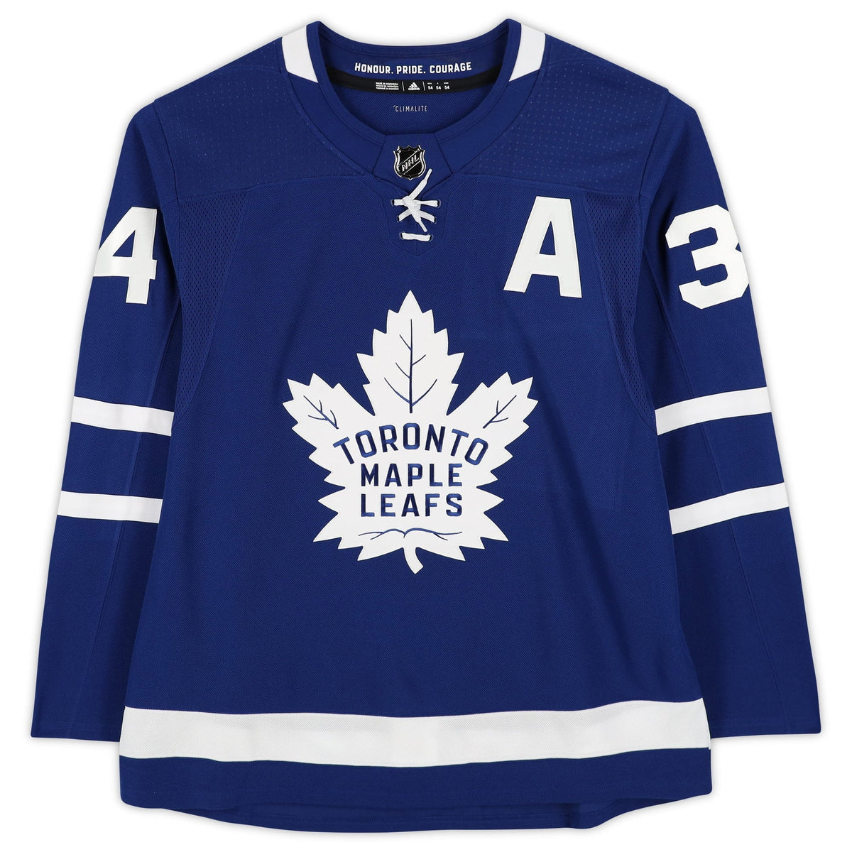 Auston Matthews Blue Toronto Maple Leafs Autographed  2022 Hart Trophy Winner Authentic Jersey with ''2022 Hart''