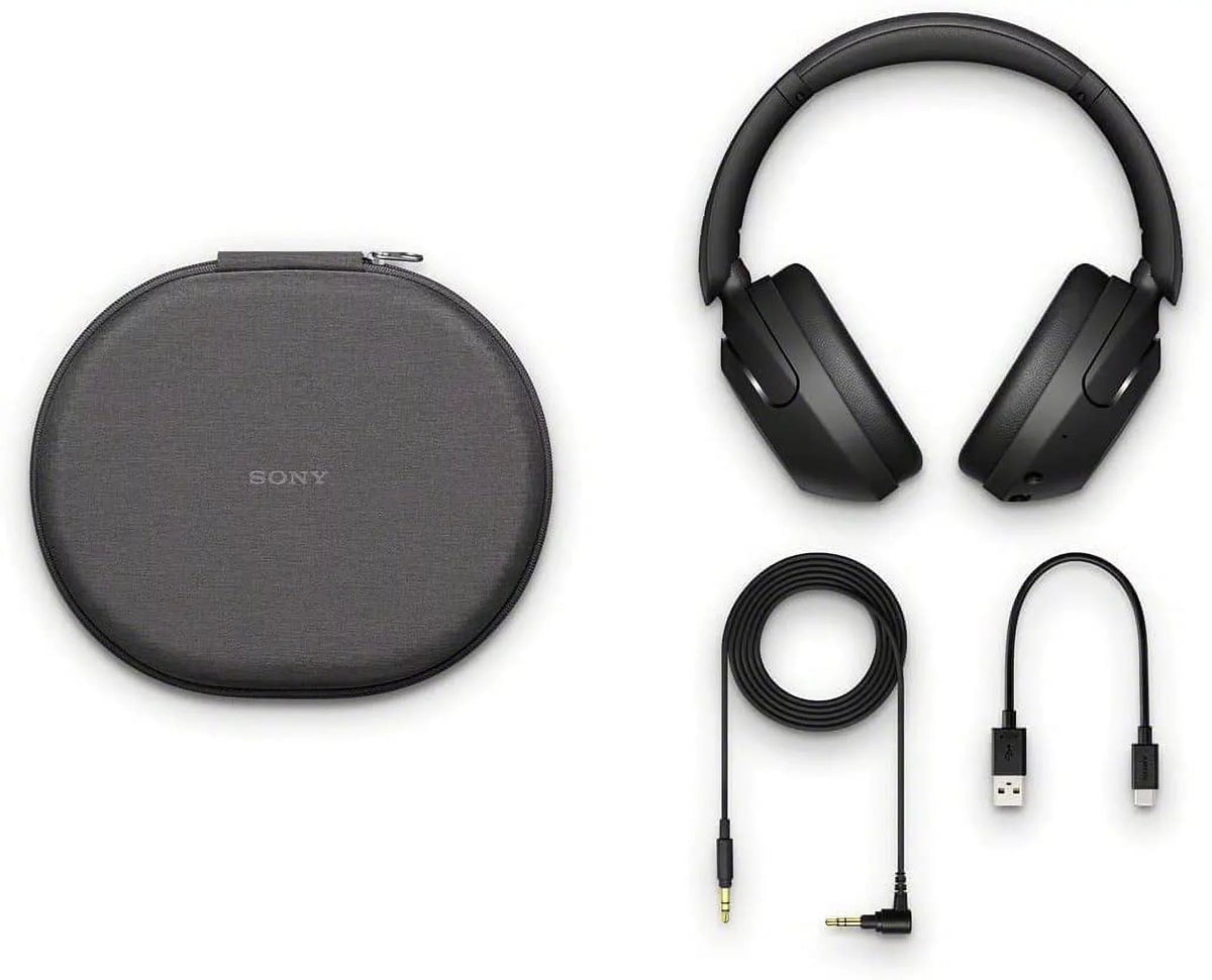 Wireless Bluetooth Over Ear Headset WH-XB910N with Microphone Extra Bass Noise Cancelling Headphones with NeeGo AUX