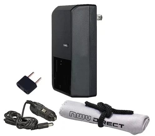 Cyber-Shot DSC-RX10 II Off Camera 'Intelligent' Rapid Charger + Nwv Direct Microfiber Cleaning Cloth.