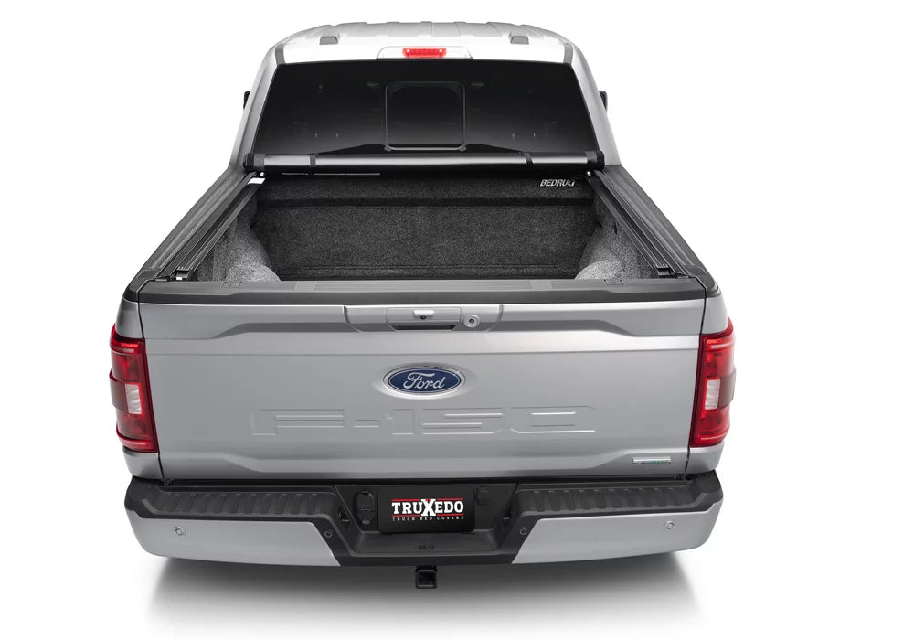 TruXedo Pro X15 Soft Roll Up Truck Bed Tonneau wrap | 1498301 | appropriate with 2015 - 2023  F-150 6' 7" Bed (78.9") , Black