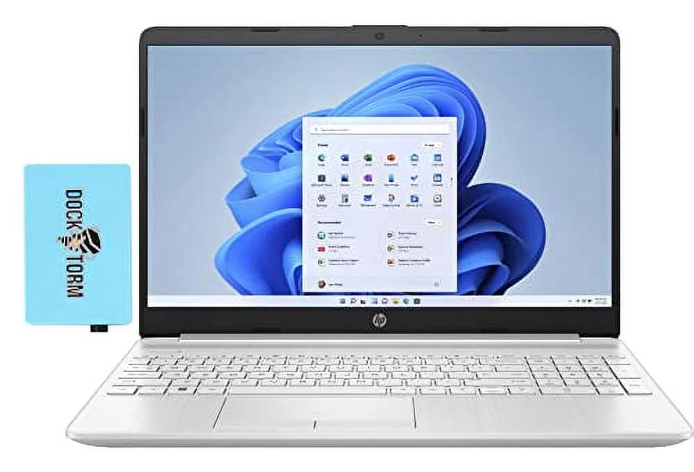 2023 High Performance Business Laptop 15.6" FHD IPS ( i5-1235U 10-Core up to 4.4 GHz, 16GB RAM, 256GB PCIe SSD,  Iris Xe, Backlit KYB, FP, WiFi 6, BT 5.2, Webcam, Win11P) w/Dockztorm Hub