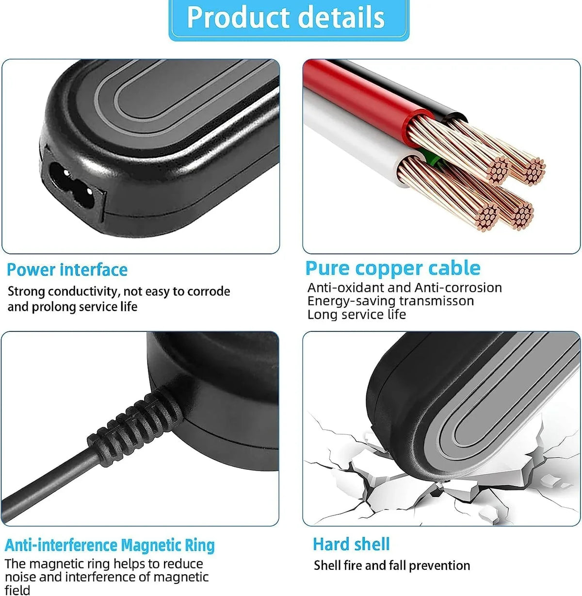 TKDY CA-110 Camcorder Charger CA110 Power Cable Kit for  VIXIA HF M50 R800 R80 R700 R500 M52 M500 HF-R70 HF-R72