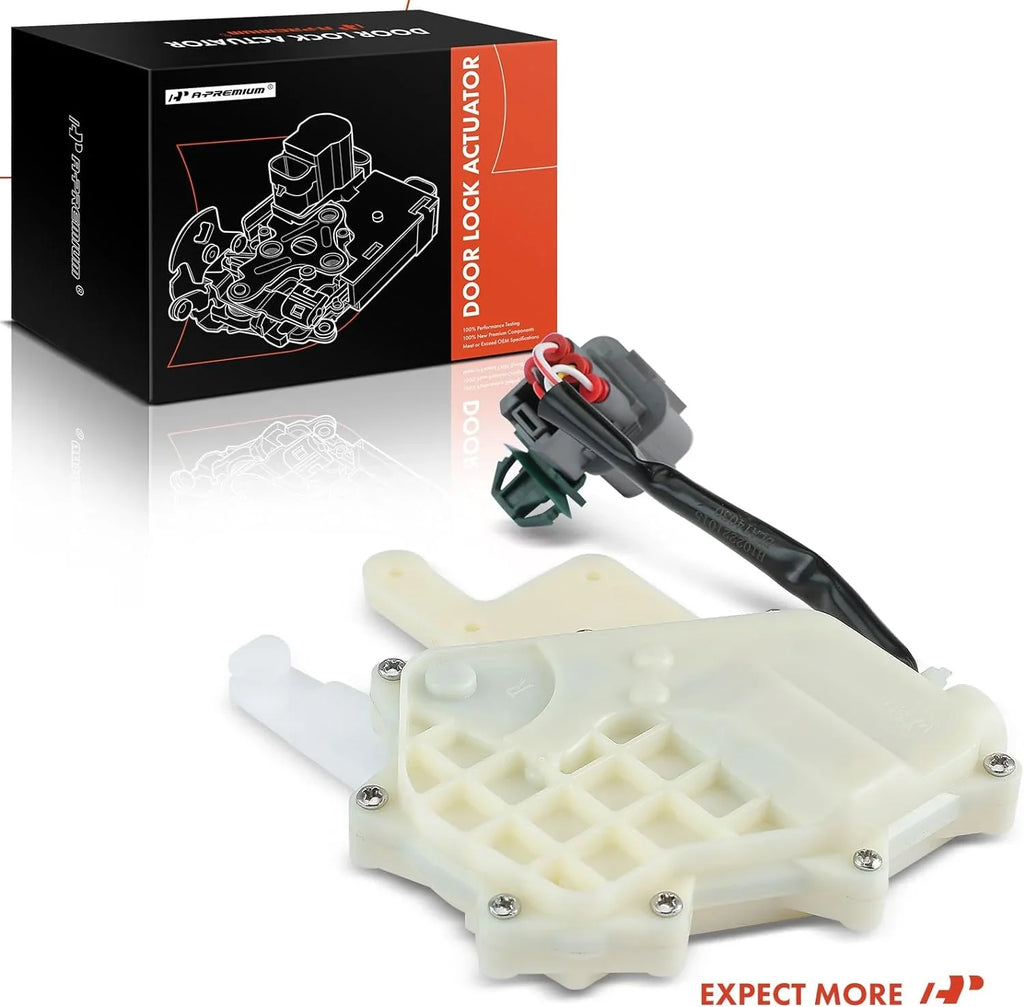 A-Premium Door Latch Lock Actuator matching with Honda Vehicles - Honda Odyssey 2001-2004, V6 3.5L, Mini Passenger Van - Rear Left Driver Side, Replace# 72663S0XA11