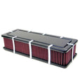K&N Filters 56-9188-1 Custom Air Filter Assembly With Top Carbon Fiber