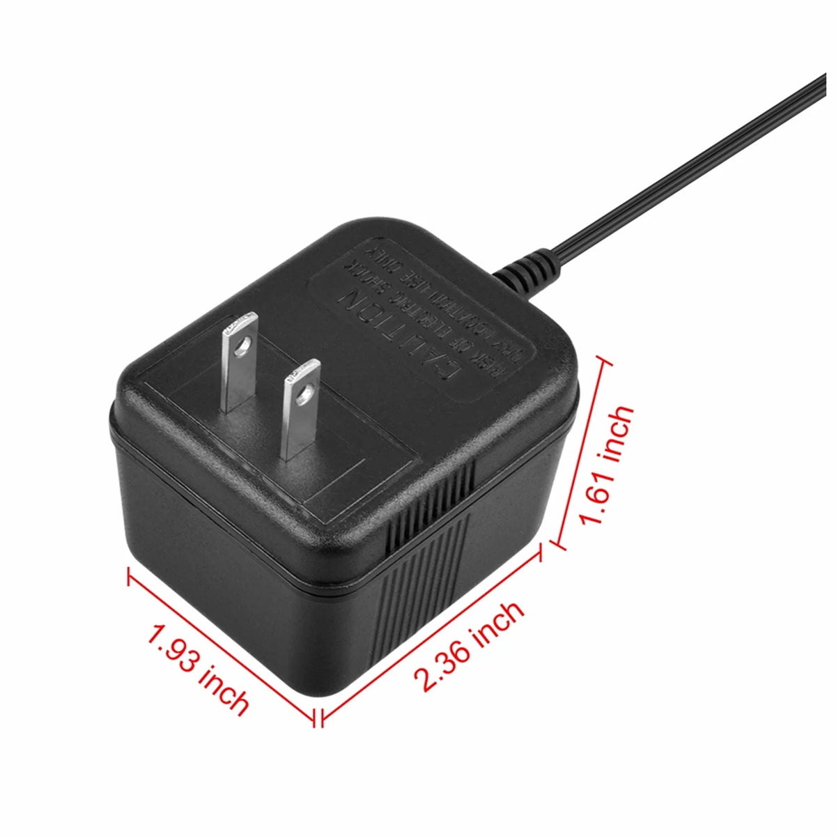 FITE ON appropriate 8m/26ft 18V AC-AC Adapter Charger Power Replacement for Nest Hello/Zmodo Greet Doorbell Plug