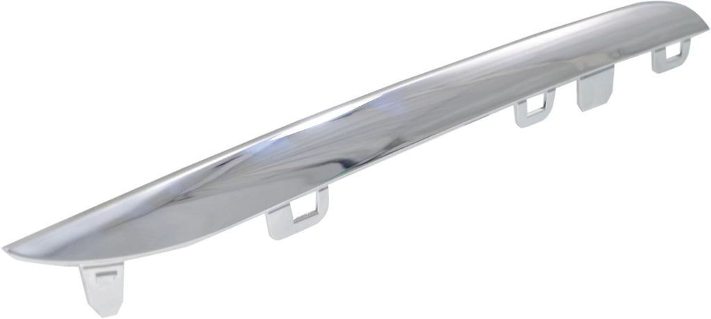 Grille Trim suitable with 2015-2018 Mercedes Benz C300 2015 C400 Right Passenger Side, Lower Chrome CAPA Certified