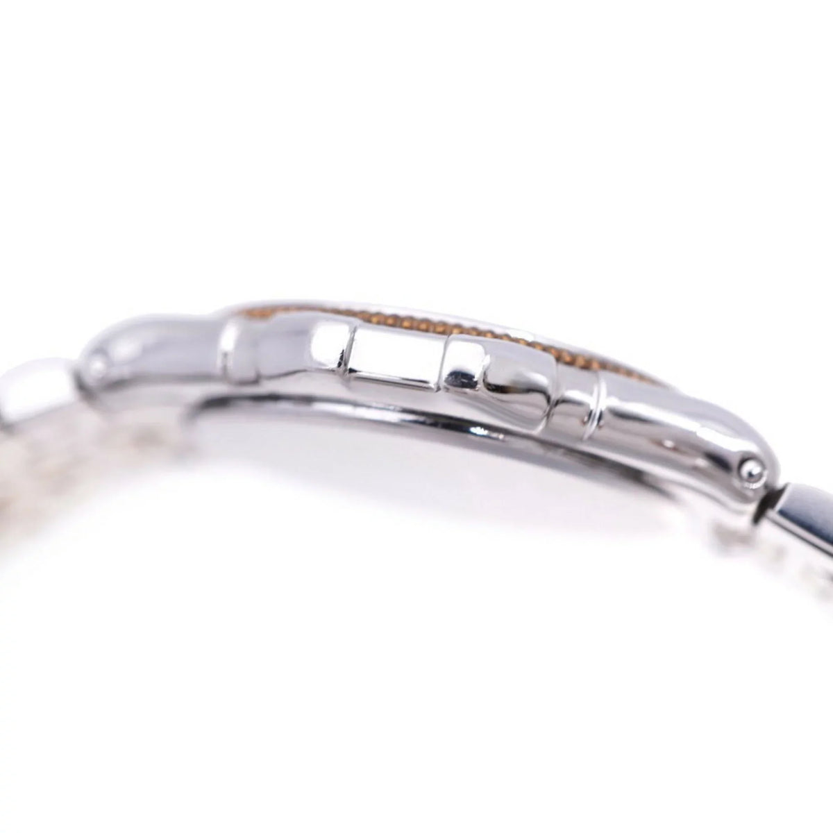Pre-Owned Seiko Credor Pacific 8J82-6A20 quartz watch K18/SS silver/gold (Fair)