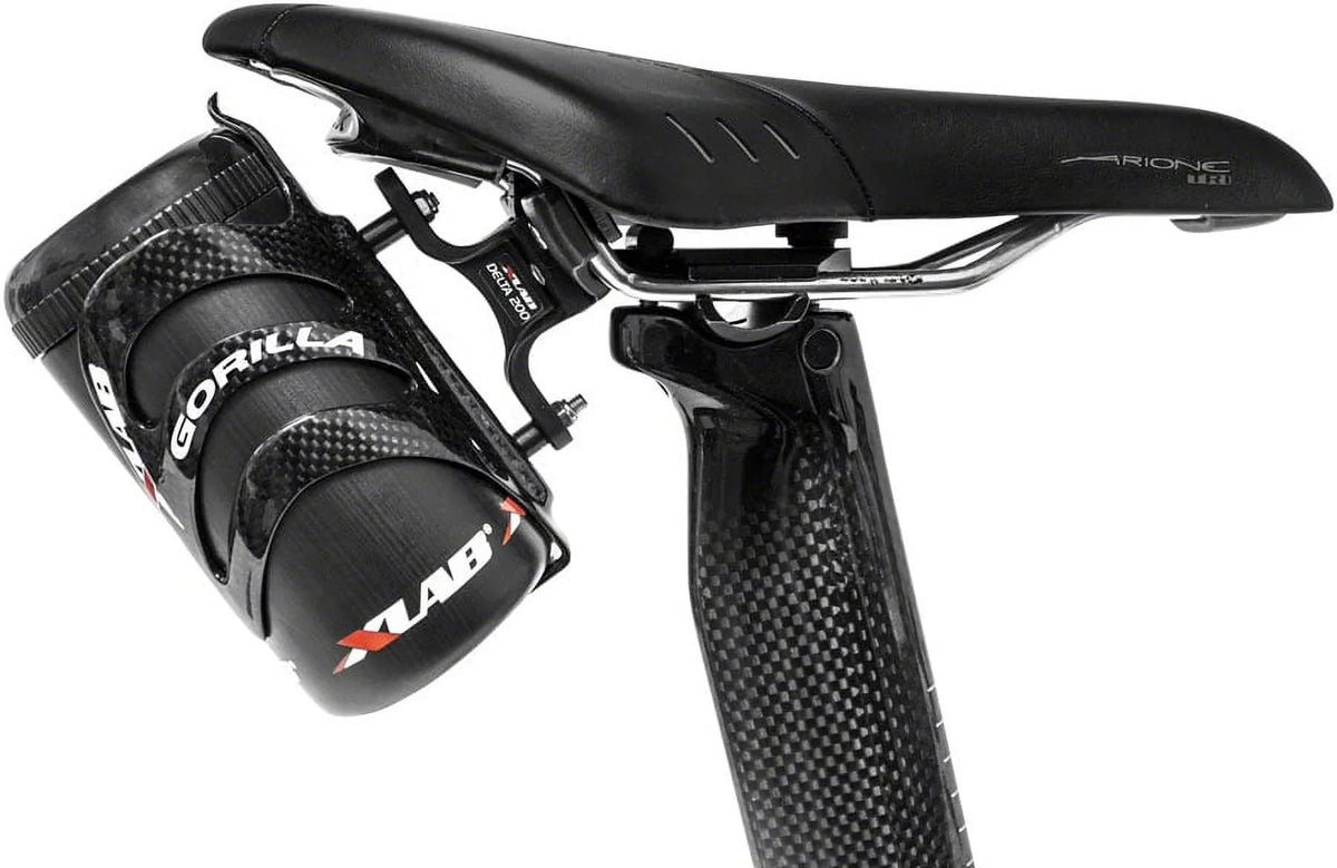 XLAB Delta 200 Rear liquid Bottle Cage Black Saddle Mount Aero Bicycle Parts
