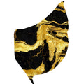 FREEAMG Golden Marble Silk Long Scarf for Women Large Oblong Sunscreen Shawls Wraps Neck Headscarf Hair Wraps Gift Packed