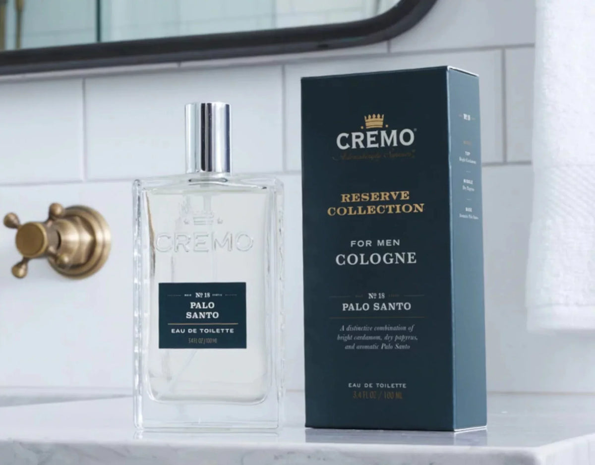'- Pack of 2. Oz. 18 Palo Santo, 3.4 Fl. Cremo Reserve Collection For Men Cologne No