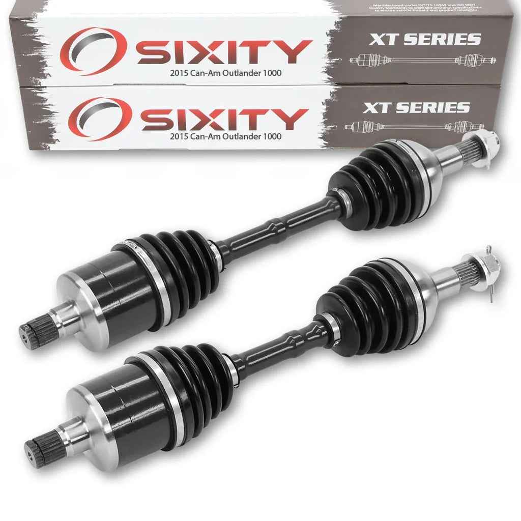 2 pc Sixity XT Rear Left Right Axle suitable with Can-Am Outlander 1000 2015 - EFI 4X4