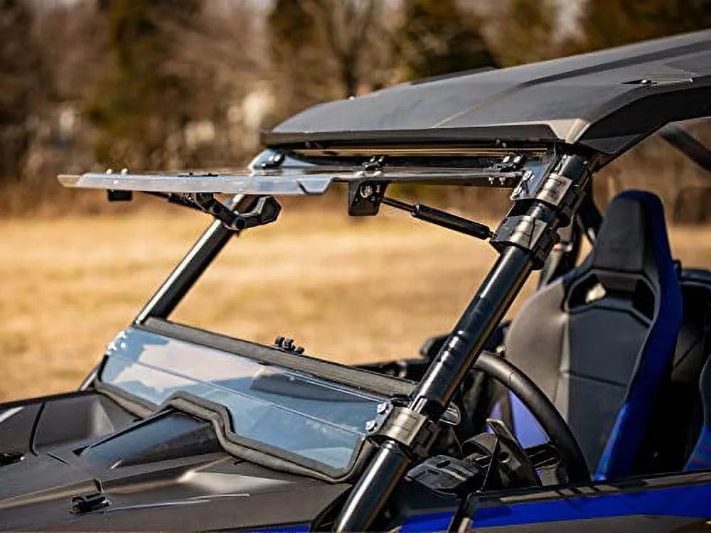 SuperATV Heavy Duty Scratch impervious Flip 3|in|1 Windshield for Honda Talon 1000 (2019+) | Hard Coated for Extreme Durability | Designed for Year|Round Riding|FWS-H-TAL-70
