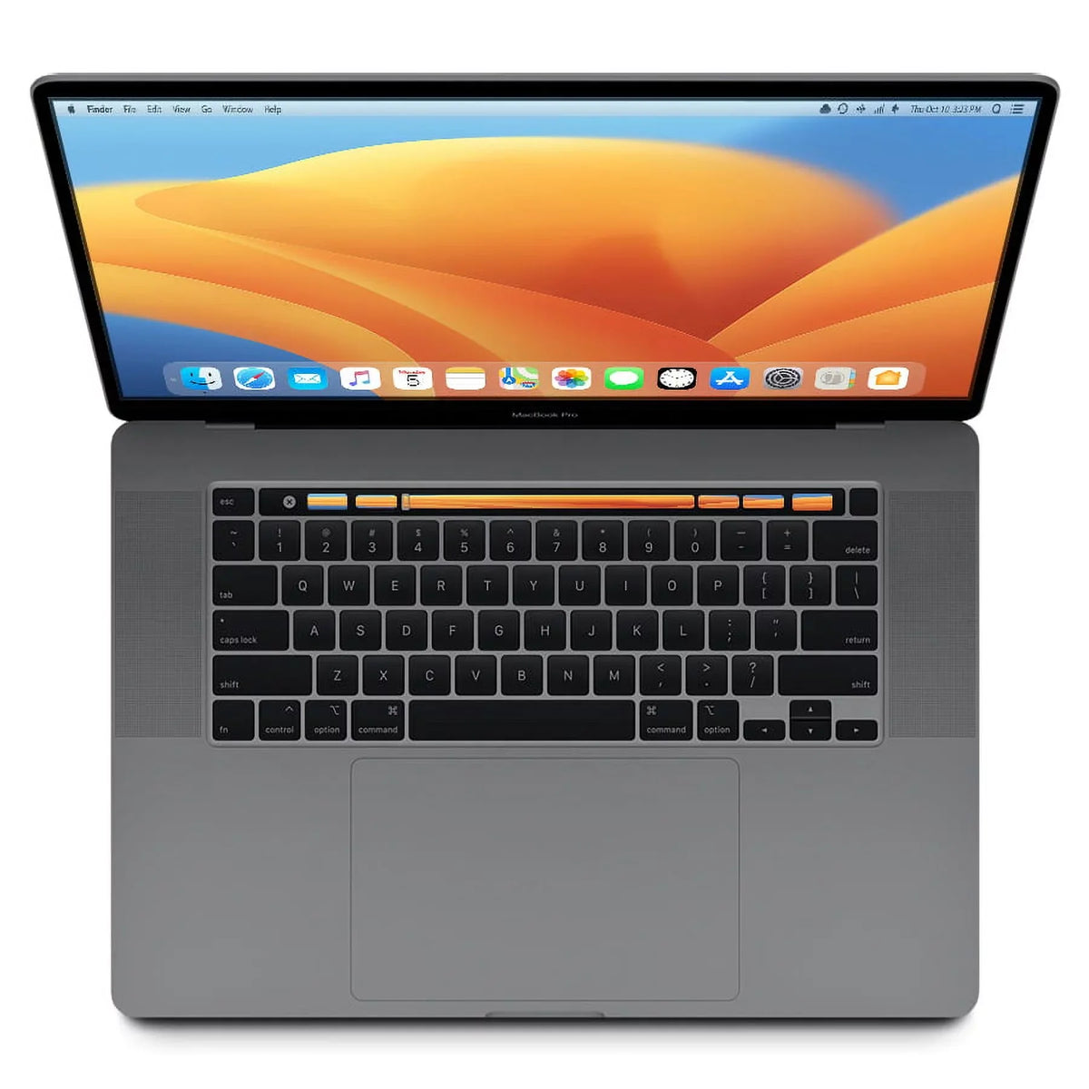 Pre-Owned  MacBook Pro 15" Mid-2019 (Touch Bar) Space Gray i9-9880H 2.3GHz 32GB 512GB SSD MacOS Big Sur MV912LL/A A1990 (Good)