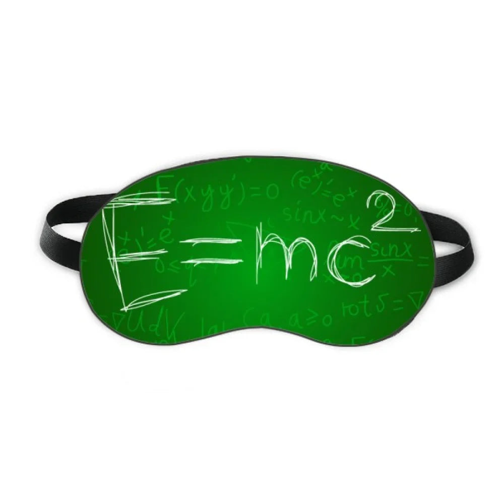 Relativity Physical Science Formula Calculus Sleep Eye Shield Soft Night Blindfold Shade shield