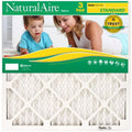 Natural Standard Pleated Air Filter - 3 Pack- Pack Of 4. Flanders 87357.011625 24.9 x 15.9 in